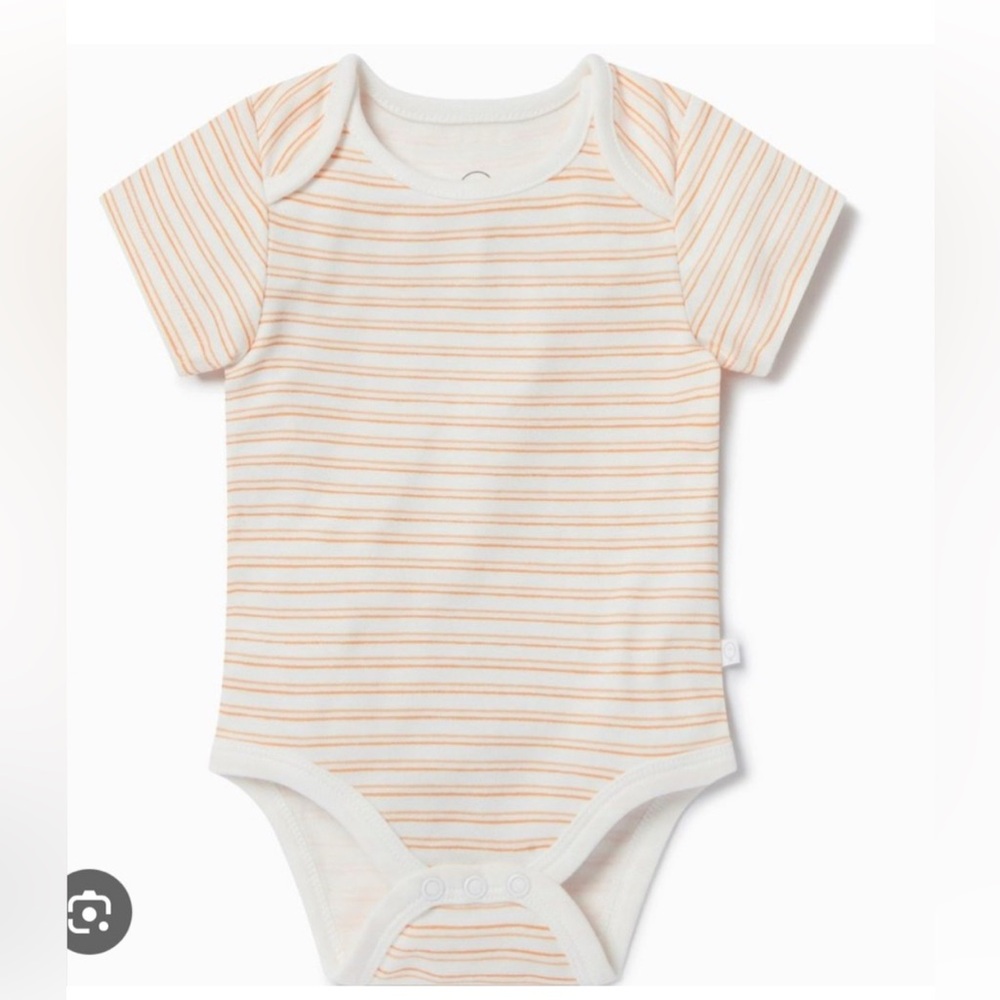 Mori Baby Short Sleeve Bodysuit, 3-6M